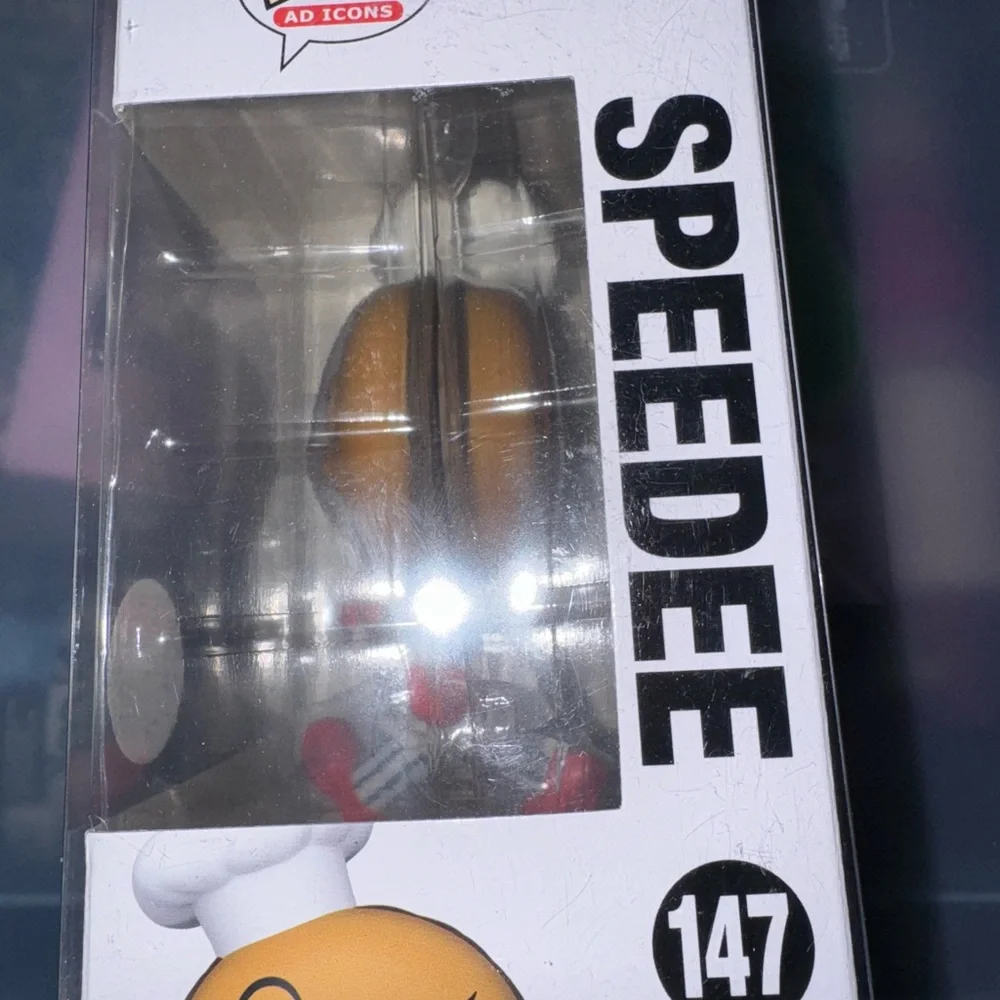 Funko Pop! Ad Icons Speedee Figure - Brown, White, Red in protective case